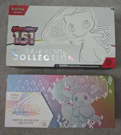 Pokemon 151 Ultra Premium Collection + Prismatic Evolutions Premium Box *Open* - Image 1