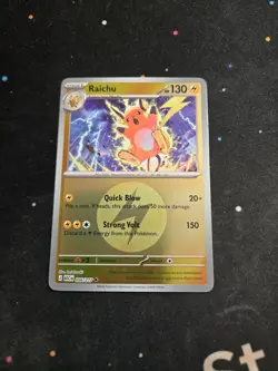 Raichu (Energy Symbol Pattern) 056/217 Ascended Heroes Pokemon Reverse Holo NM - Image 1