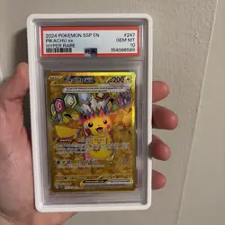 Pokemon - Pikachu EX 247/191 - Surging Sparks Hyper Rare 247 - PSA 10 - Gem Mint - Image 1