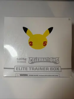 Pokemon Celebrations Elite Trainer Box ETB Sword & Shield New SEALED - Image 1