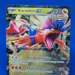 Koraidon Ex Double Rare 120/162 Temporal Forces Pokemon Card 2024 Tcg Ccg - Image 3