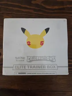 Pokemon Celebrations Elite Trainer Box Brand New Sealed ETB Pokemon TCG - Image 1