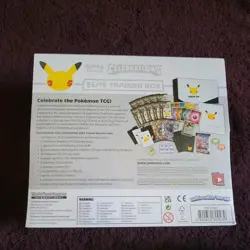 Pokemon TCG Elite Trainer Box ETB 25th Anniversary Celebrations Sealed 820650809439 - Image 3