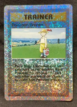 Pokemon Legendary Collection Pokemon Breeder 102/110 Reverse Holo RARE - Image 1