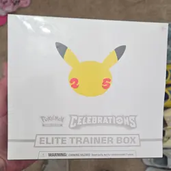 Pokemon Pokemon TCG Celebrations Elite Trainer Box ETB 2021 English 65 Cards - Image 1