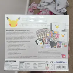 Pokemon Pokemon TCG Celebrations Elite Trainer Box ETB 2021 English 65 Cards - Image 3