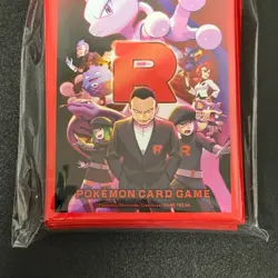 Pokemon Card Sleeve Glory of Team Rocket Exclusive Sealed Japanese MINT - Image 5