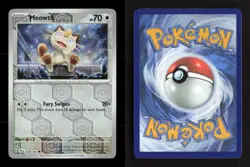 Meowth 048/064 Shrouded Fable Reverse Holo NM/M Pokemon - Image 3