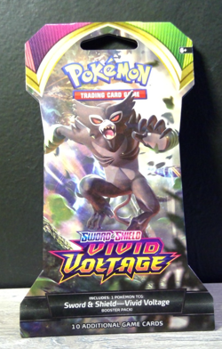 Pokemon TCG Vivid Voltage Sleeved Booster Pack Sword & Shield New Sealed - Image 1
