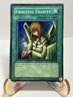 Yu-Gi-Oh! Graceful Charity SDP-040 Unlimited SDP-040 LP - Image 1