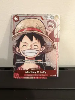 Monkey D Luffy (Alternate Art) P-001 25th Anniversary One Piece Promotion Card - Image 1