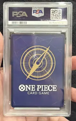 2025 One Piece OP10-019 Divine Departure Alt Art Rare Royal Blood PSA 10 - Image 2