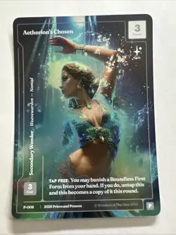 Wonders of the First - FOIL REWARD PROMO - Aetherion’s Chosen P-008 Formless - Image 1