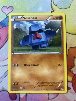 Nosepass 62/124 - Dragons Exalted - Common - Pokemon Card TCG - 2012 LP - Image 1