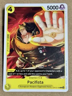 One Piece Card Game Ccg Tcg Seto Baby 5 Pacifista Cards Set Lot - Image 3