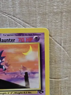 Sabrina's Haunter 55/132 Gym Challenge 1st Edition Non-Holo Pokemon Card TCG - Image 4