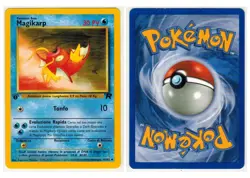 Pokemon TCG Team Rocket Magikarp 47 Card No Holo Italian - Image 1