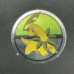 Bayleef Pokemon Paper Ginpika Medal Card Nintendo Japanese Rare TCG S206-58 - Image 3