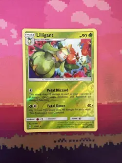 Pokemon Card Lilligant Guardians Rising Reverse Holo Rare 5/145 Near Mint - Image 1