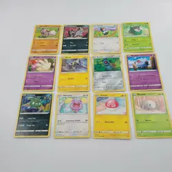 2020 Pokemon Card Lot Of 12 Series 185 - Image 1