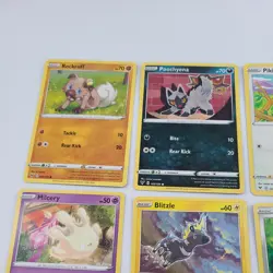 2020 Pokemon Card Lot Of 12 Series 185 - Image 2