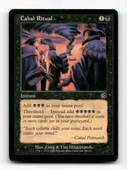 Cabal Ritual Torment #51 Magic the Gathering - Image 1