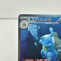 Pokemon TCG Blastoise ex Sv: Scarlet & Violet 151 SIR Holo 200/165 LP - Image 2