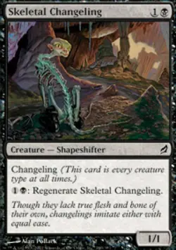 Skeletal Changeling - Medium Play MTG Lorwyn - Image 1