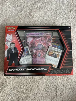 Pokemon TCG Team Rocket's Mewtwo Ex Box Destined Rivals New Sealed - Image 1