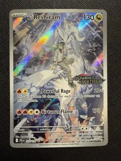 N's Reshiram 167/159 Sv09: Stamped Journey Together Holo Mint Condition Pokemon - Image 1