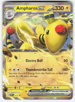 Ampharos ex Black Star Promo - Pokemon TCG 016 NM - Image 1