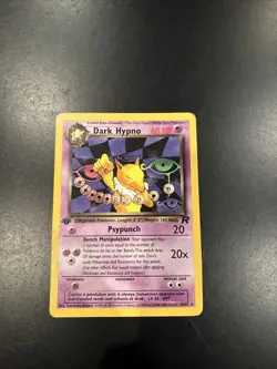 Dark Hypno - 26/82 - Pokemon Team Rocket 1st Edition Rare Card WOTC NM - Image 1