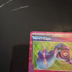Hero's Cape 152/162 ACE SPEC Rare Temporal Forces Pokemon Card - Image 5