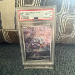 2023 POKEMON JPN SV1V-VIOLET EX ART RARE #087 GREAVARD PSA 10 - Image 1