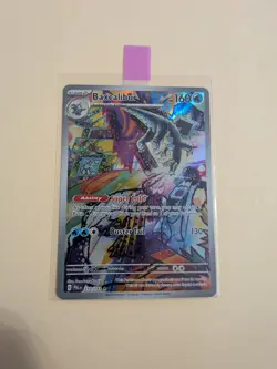 2023 Pokemon Baxcalibur 210/193 Illustration Rare Paldea Evolved - Image 1