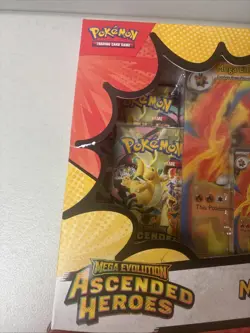 Pokemon TCG Mega Evolution Ascended Heroes 2 Box Lot Meganium/Emboar BOX DAMAGE - Image 2