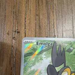Pokemon Emolga Sv: Black Bolt 112/086 Holo Illustration Rare Lightning 70HP - Image 4