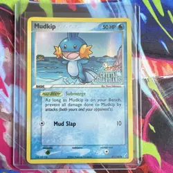 Mudkip 57/100 EX Crystal Guardians Reverse Holo - Image 3