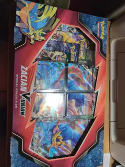 Pokemon TCG Zacian V-Union Special Collection Box Sealed 820650809071 - Image 1