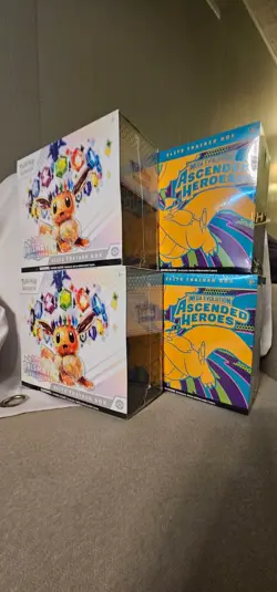 New* Pokemon TCG: Ascended Heroes ETB & Prismatic Evolutions ETB (SEALED) - Image 3