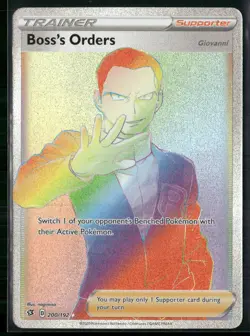 Boss's Orders #200/192 2020 Rebel Clash Holo - Image 1