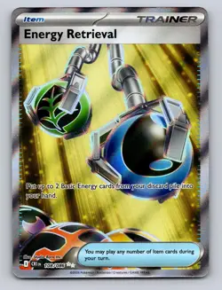 Energy Retrieval 108/086 Ultra Rare Chaos Rising Pokemon Holo NM - Image 1