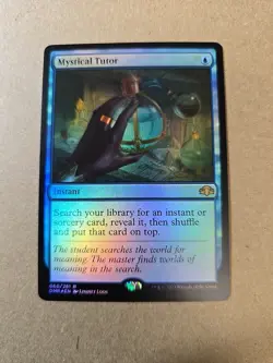 Mystical Tutor Foil - Dominaria Remastered - MTG Magic the Gathering - Image 1