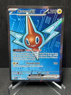 Rotom ex 111/094 Ultra Rare Phantasmal Flames Pokemon Holo Near Mint - Image 1
