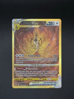 Pokemon Arceus VSTAR GG70/GG70 Crown Zenith Galarian Gallery Pokemon NM - Image 1