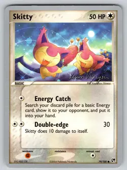 Skitty 79/100 2004 (Kevin Nguyen) World Championship Decks Pokemon LP - Image 1