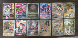 Pokemon Singles - set of 12 -full arts (English and Japanese) - Image 1