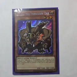 Yugioh Secret Rare Chibi #BLGG-EN002 Exodia the Forbidden One - Image 1