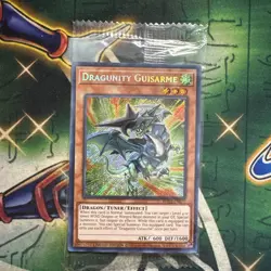 Yugioh! Dragunity Guisarme HAC1-EN172 Secret Rare Limited Edition Sealed NM - Image 1