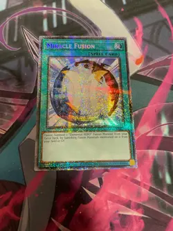 YUGIOH - MIRACLE FUSION - MP25 - STARLIGHT RARE - NM - 1ST ED - Image 1